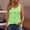 Green1, variant on Knit Tank Tops For Women，Cropped Tank Tops Womens Plus Size Tank Tops Womens Tank Tops Linen Summer Tops Womens Linen Vest Long Tank Tops Crewneck Tank Top Women Running Tank Tops