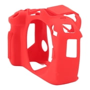 Suodoka Silicone Camera Case for Canon EOS R50 Digital Camera, Slim Fit Protective Soft Shell Skin Cover, Anti-Scratch Non-Slip Housing Accessory, Lightweight Body Shield (7.87 inches / 20 cm), Red