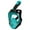 Green, variant on Full Face Snorkel for Adults and Kids 180° Panoramic View Fog Leak Snorkeling Gear with Adjustable Straps Breathing System for Recreational Diving and Swimming