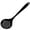 Black, variant on Slotted Spoon Heatproof, Silicone Skimmer Strainer Slotted Spoon for Cooking, Non Stick Scoop Ladle with Ergonomic Handle for Filtering Vegetables and Pasta, Kitchen Utensil for Straining