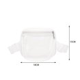 thumbnail image 1 of Bolsa de pecho para mujer riñonera transparente de PVC funda para teléfono monedero deportivo de viaje Sywqhk Para Estrenar, 1 of 9