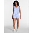 thumbnail image 2 of Way to Celebrate Women's Pointelle Pajama Set, 2-Piece, Sizes XS-3X, 2 of 5