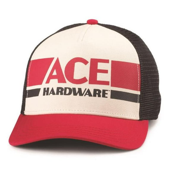 ACE BBLL CAP BLK/RD/IVRY(Pack of 1)