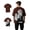 Brown, variant on Mens Oversized Angel Girl Tee Black Size- Medium