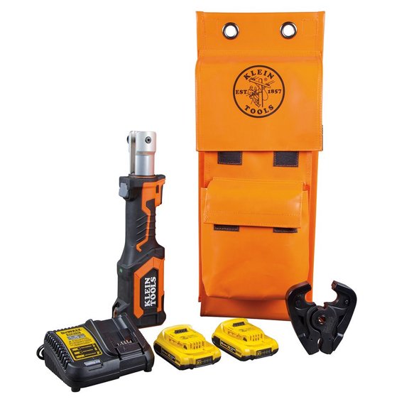 Klein Tools Cordless Crimper D3 Groove Jaw 2Ah