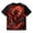C220 Red, variant on CONZONE Halloween Toddler Boys Tshirts Short Sleeve Graphic Tees for Boys Crew Neck Spooky Season Casual Tops