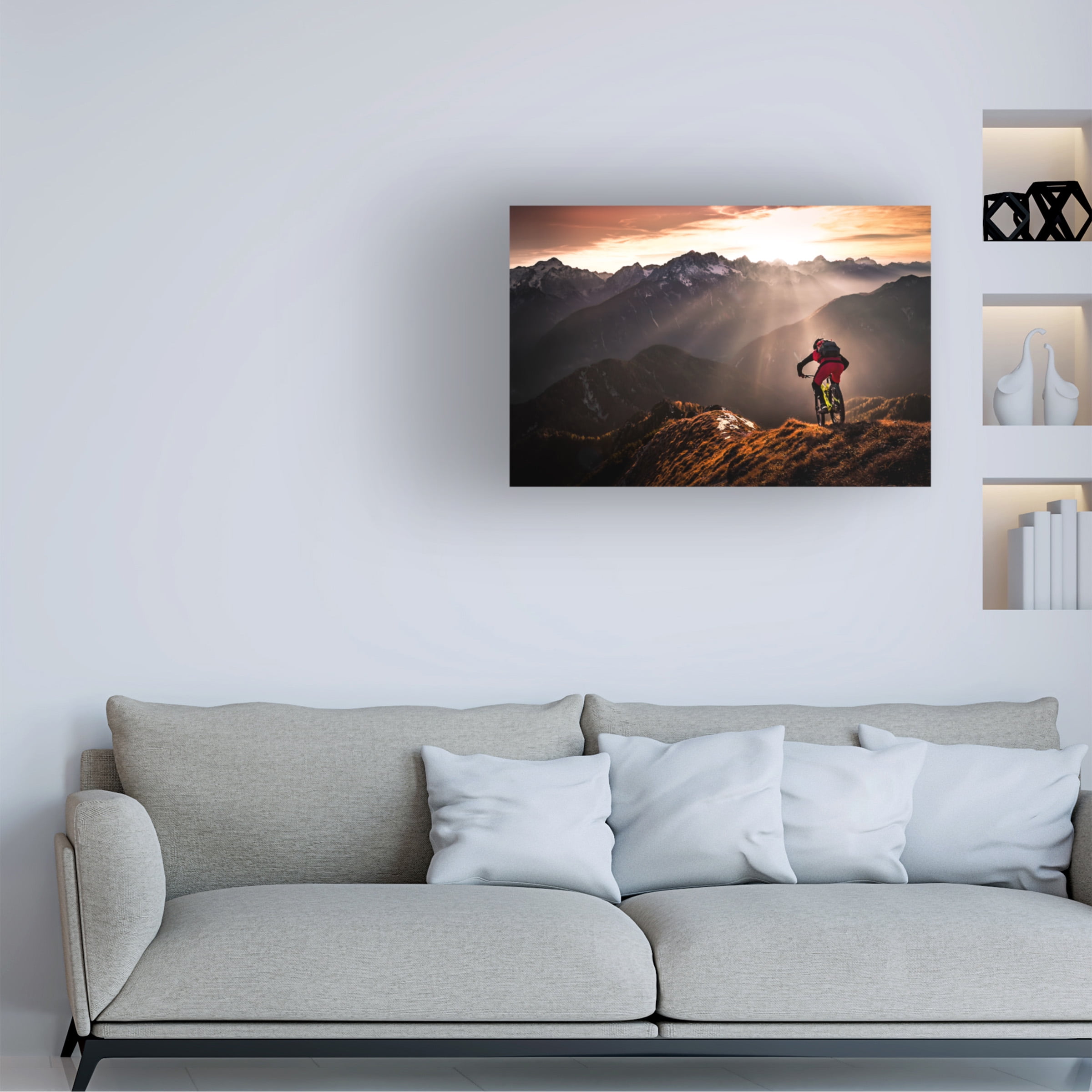 Sandi Bertoncelj 'Just Ride' Canvas Art