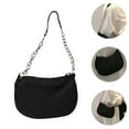 thumbnail image 3 of GETAJGHSD Black PU Material Woman Cross-Body Bag Soft Lightweight One Shoulder Design, 3 of 6