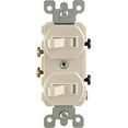 thumbnail image 1 of 05224-2TS Duplex Single Pole Switches  Light Almond, 1 of 1