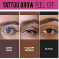 thumbnail image 4 of BEUKING Waterproof Tattoo Brow Gel Kit, Long Lasting Waterproof Tattoo Brow Peel Off Tinted Gel, Fuller Looking Brows, Natural Eyebrow Makeup, with Reusable Eyebrow Stencils & Brush, 02, 4 of 8