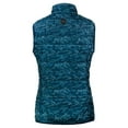 thumbnail image 3 of Women's Cutter & Buck  Navy Boston Red Sox City Connect Rainier PrimaLoft Eco Insulated Full-Zip Printed Puffer Vest, 3 of 3