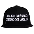 thumbnail image 2 of Gorra Plana Negra Unitalla Make México Chin* Again, 2 of 4