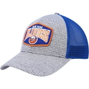 Men's Gray New York Islanders Ridgeview Snapback Hat