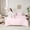 Pink P, variant on Manfei Bow Plaid 7-Piece Twin Bedding Sets,Personalized Initial Bedding Comforter Set,Dreamy Princess Breathable Sheet Sets,Lightweight Geometric Room Decor,Reversible