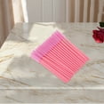 thumbnail image 4 of Unique Bargains 50 Pcs Convenient Silicone Eyelash Brush for Bathroom Pink Plastic Silicone, 4 of 5