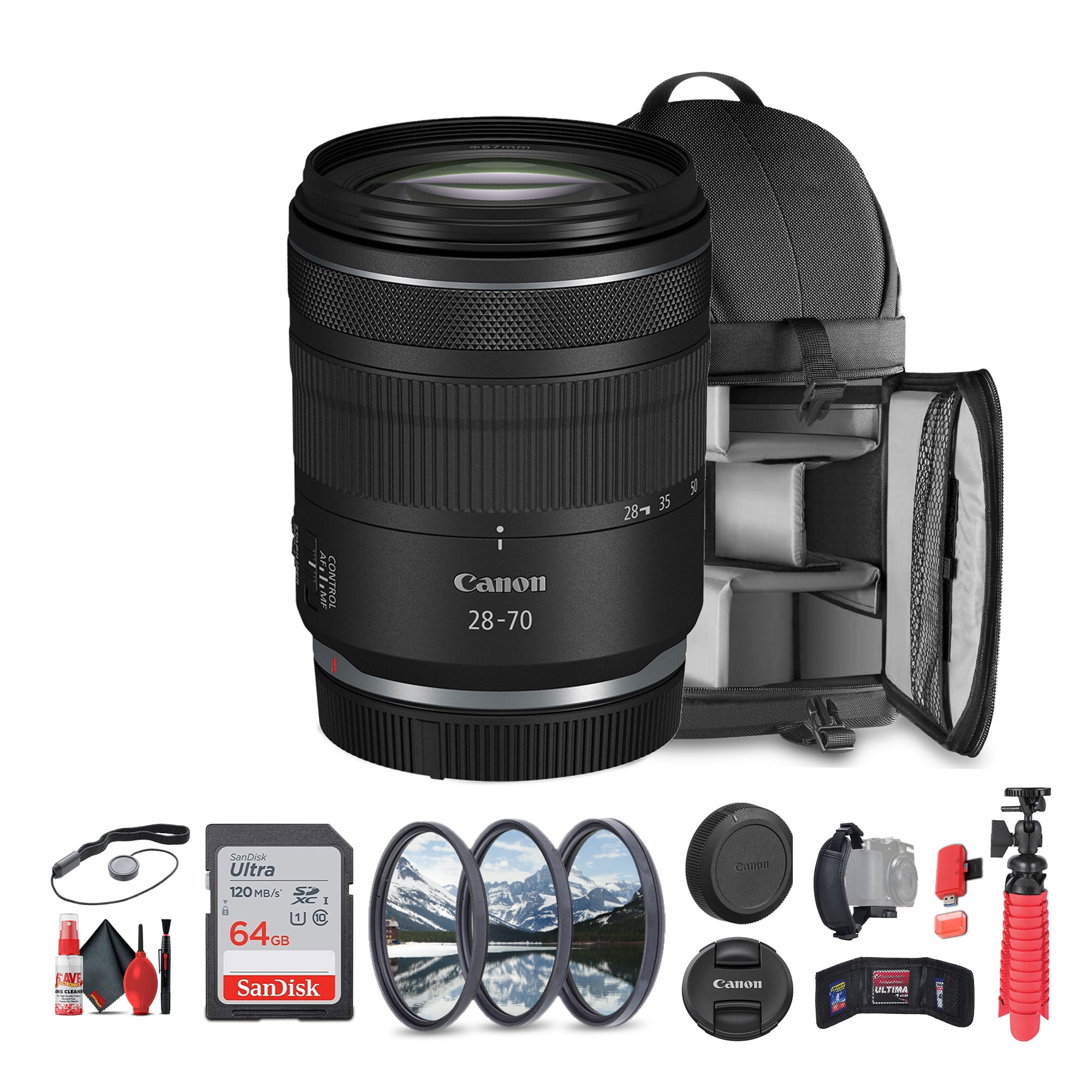 Canon EOS RP RF24-105mm F4-7.1 IS STM Mirrorless Camera Lens Kit