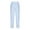 Sky Blue, variant on QUYUON Women Work Pants Summer Casual Loose Cotton and Linen Pocket Solid Color Trousers Pants Women Pajama Pants Long Pant Leg Length Jegging Pant Style N-1498 Light Blue 3XL
