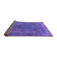 thumbnail image 2 of Ahgly Company Indoor Square Oriental Purple Industrial Area Rugs, 8' Square, 2 of 4