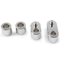 thumbnail image 3 of Driver Floorboard Spacer Extension For Harley FLTRX Road Glide 2015-2021 Chrome, 3 of 5