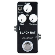 Mosky BLACK RAT Distortion Mini Guitar Effect Peda