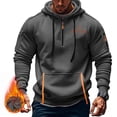 thumbnail image 4 of Xihbxyly Sudadera con Capucha de Moda, Sudadera con Cremallera Estampada de Moda, Jersey con Múltiples Bolsillos, Ropa Casual Elegante, Moda Primavera-Otoño, Comodidad Diaria, Perfecta para Salidas D, 4 of 5