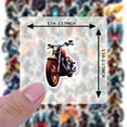 thumbnail image 6 of 35pcs-50pcs Colorful Motorcycle Stickers Racing Bike Stickers Cool Helmet Decals for Laptops Notebooks Suitcases, 6 of 9