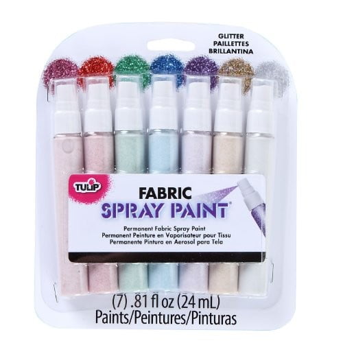 I Love To Create TFSP31534 Tulip Fabric Spray Paint Mini Pack .81oz 7/PkgGlitter