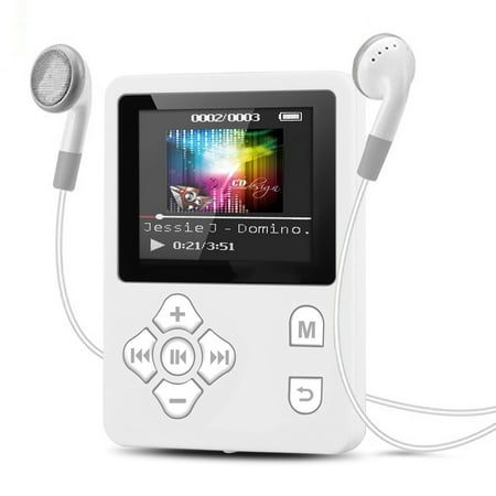 TSV MP3 Player, Portable Sound Music Player with FM Radio, Voice Recorder, Expandable up to 32GB TF Card, with (Best Music Player For Ubuntu 12.04)