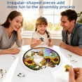 thumbnail image 4 of Acrylic Puzzles Suncatcher Window Hanging 83 Pieces Stained Glass Acrylic Puzzle Song Decoration For Women Men Mom Birthday Home Decor, 4 of 9