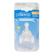 Dr Browns 2pk Std Nipple Lvl 3