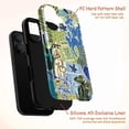 thumbnail image 4 of Western Collage Phone Case, Cowboy and Butterfly Retro Patchwork iPhone Cover for iPhone 17 16 15 14 13 12 11 Pro Plus Mini, 4 of 6