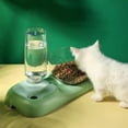 thumbnail image 4 of Juego de agua para gatos 2 en 1 Colco con botella de bebida de 500ml para perros pequeños y medianos, 4 of 7