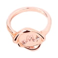 thumbnail image 2 of Anillos para mujer, regalos para mujer, anillo de 26 flores con letras inglesas, pulsera de diamantes de oro rosa, anillo de pareja con letras, pendientes de aleación, 2 of 2