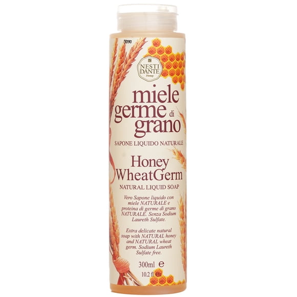 Gel de ducha Nesti Dante Jabón líquido natural con miel y germen de trigo 300 ml