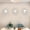 Triangle Burst Silver, variant on 3 Pack Crystals Silver Sunburst Wall Mirror Decor Home Art