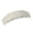 Frost White, variant on French Amie Curved Large 3 ¾” Handmade Celluloid Volume Hair Barrette for Women (Opera)