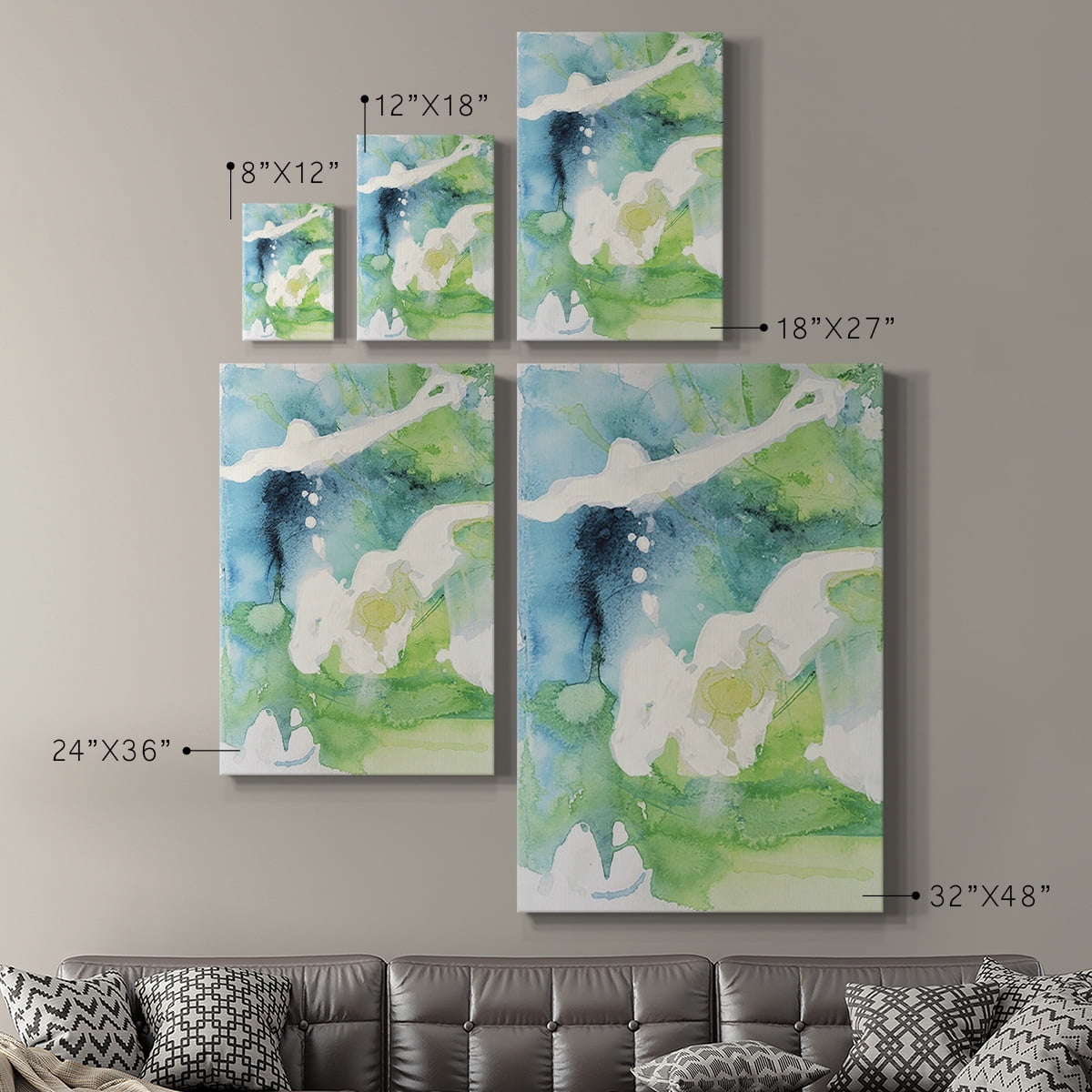 Rising Above I Premium Gallery Wrapped Canvas - Ready to Hang