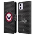 thumbnail image 1 of Head Case Designs Officially Licensed NHL Washington Capitals Puck Texture Leather Book Wallet Case Cover Compatible with Apple iPhone 11, 1 of 6