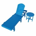 thumbnail image 2 of WestinTrends Dylan 2 Piece Poly Reclining Chaise Lounge, Pacific Blue, 2 of 2