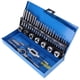 thumbnail image 2 of 32pcs M3?M12 Coarse Pitch Alloy Steel Tap and Die Set with Wrench Thread Gauge Hand Tools, 2 of 5