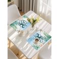 thumbnail image 5 of Octopus Coastal Placemats Set of 4, Summer Beach Nautical Starfish Compass Placemats for Dining Table, Place Mats for Kitchen Tabletop, Waterproof Wipeable Dining Table Mats Set, 5 of 9