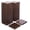 Brown, variant on TheEshow Gray Polypropylene Interlocking Floor Mats 61.60 Sq.Ft Coverage Area, Super Durable & Waterproof, All-Weather Indoor/Outdoor Use, 68 Pack