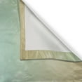 thumbnail image 3 of Ambesonne Blue Floral Kitchen Curtains, Dandelion Bokeh Dots, 55"x36", Pale Camel and Mint Green, 3 of 3