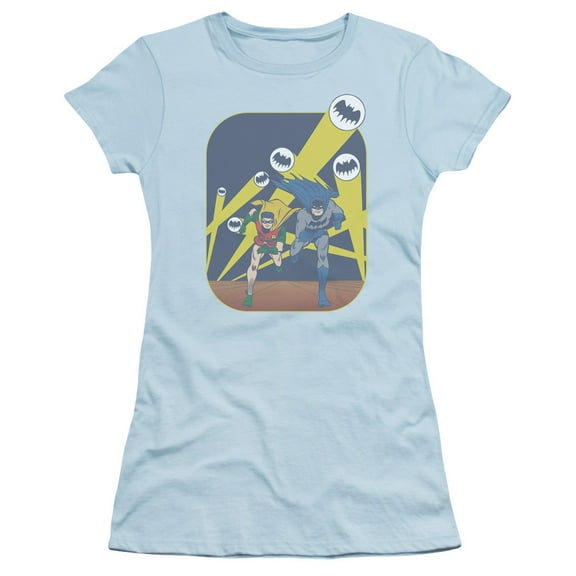 Batman Detective #164 Cover S/S Junior Women's T-Shirt Sheer Light Blue