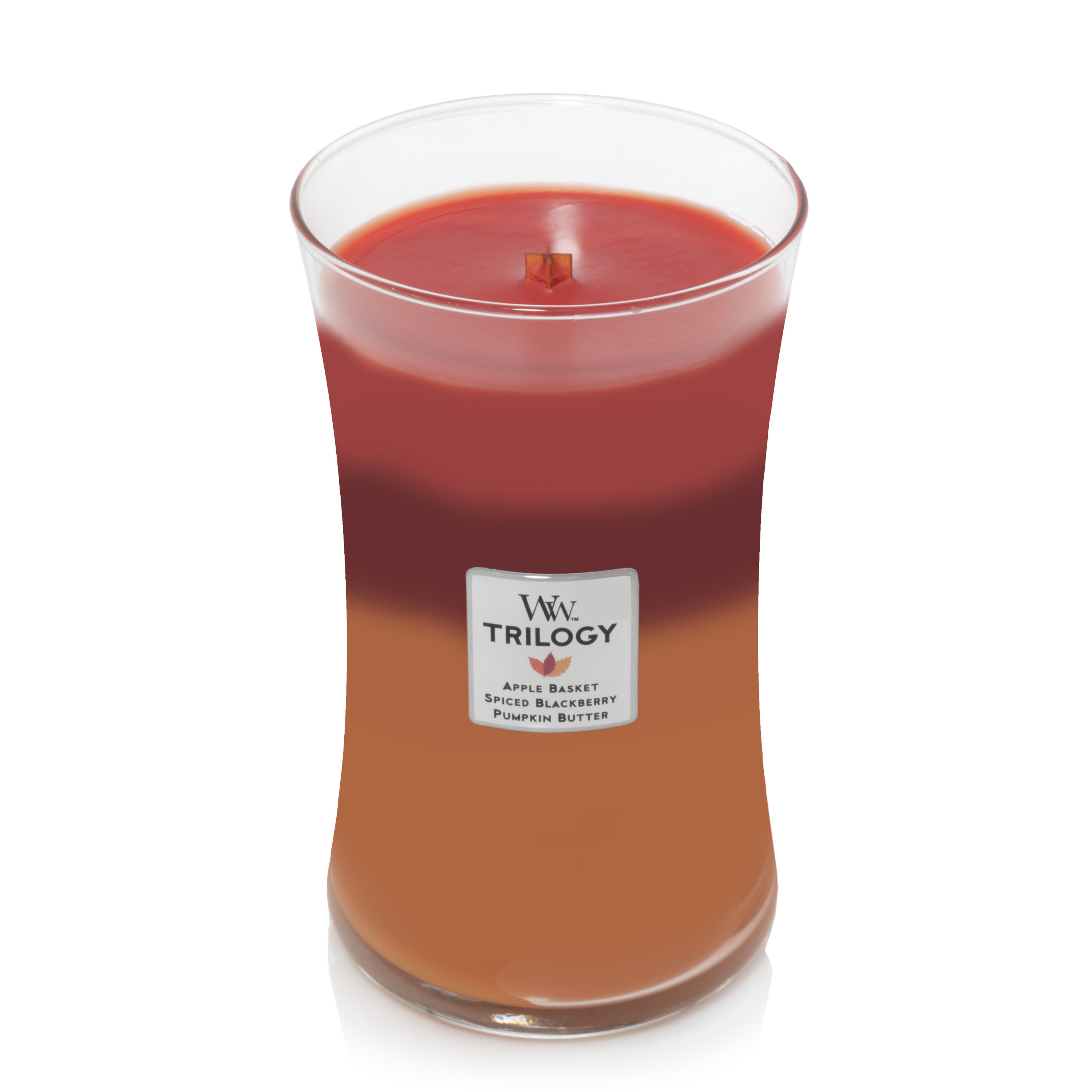 WoodWick Trilogy Mountain Trail - Large Hourglass Candle
