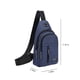thumbnail image 4 of Fiudx Mochila Cruzada de Gran Capacidad con Múltiples Bolsillos, Correa Ajustable para Mayor Comodidad, Nailon Impermeable, Ideal para Viajes, Senderismo y Actividades Al Aire Libre, Versátil, Tamaño, 4 of 7
