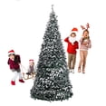 thumbnail image 2 of Arbol de Navidad Artificial Grande 2.1m Auto-Ensamble Pino Navideño Artificial Verde Armado Rapido y Facil en Un Minuto Marthing Pino Frondoso Realista, Elegante Resistente y Duradero, 2 of 11
