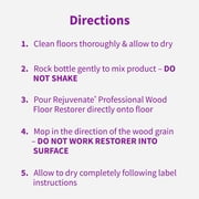Rejuvenate Wood Floor Restorer, High Gloss Shine, 32 Ounces