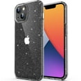 thumbnail image 3 of ULAK Glitter Case for iPhone 14 Plus, Clear Slim Shockproof Bumper Phone Case for Apple iPhone 14 Plus 2022 for Women Girls, Crystal Sparkle, 3 of 10