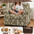 thumbnail image 5 of Chririnla Brown Camo Armchair Slipcovers for Living Room, 2 Piece Chair Cover Spandex Armchair Cover Stretch for Pet, 5 of 8